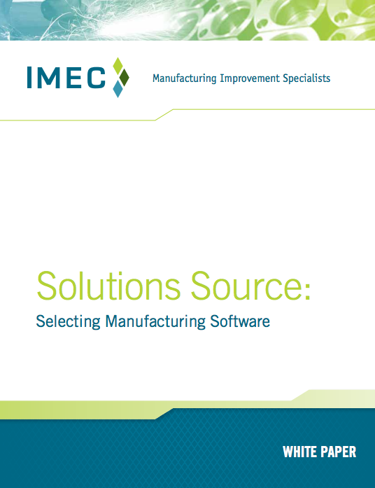 Selecting Manufacturing Software